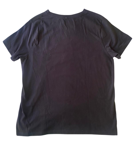 Polera AC/DC Talla L mujer original-1
