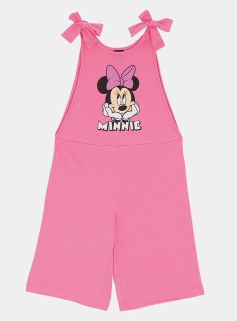 Jardinera de algodón Minnie Mouse Disney Talla 8-0