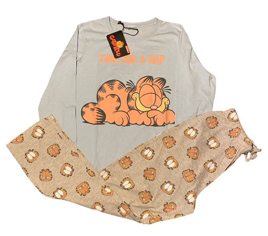 Pijama Garfield Algodon talla S-0