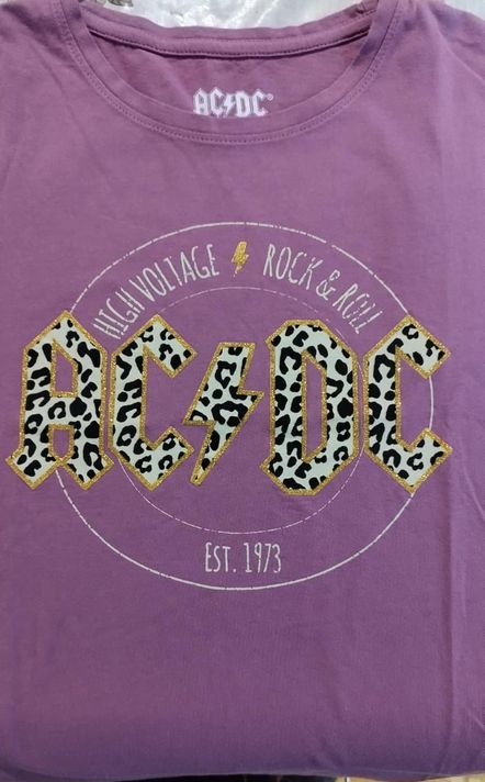 AC/DC Polera Talla S Mujer-2