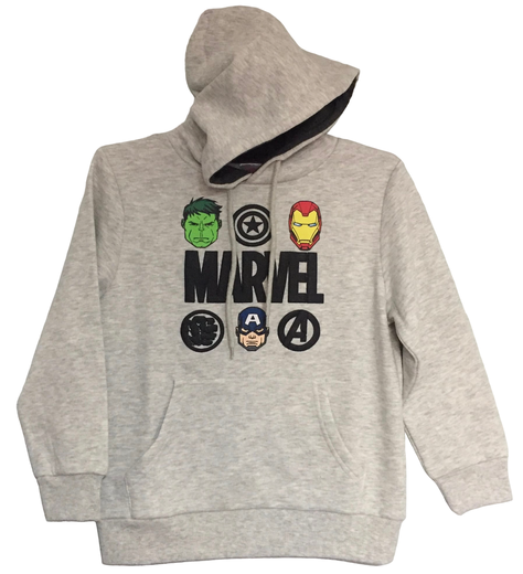 Poleron con Capucha Marvel Talla 8-1