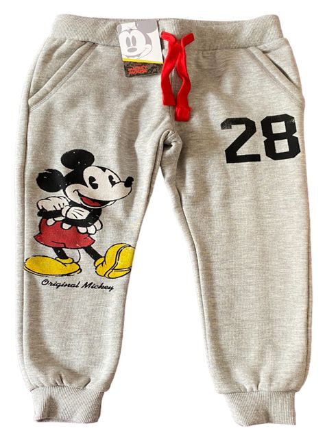 Pantalón de Buzo Mickey Mouse Talla 6 Disney-0