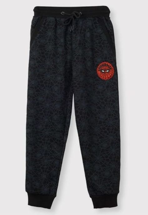Pantalón Spiderman diseño redes Talla 8-0