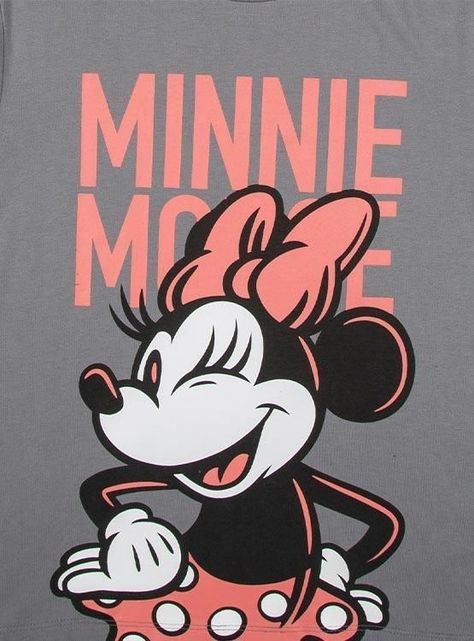 Polera Minnie Mouse Manga Larga Talla 14 -2