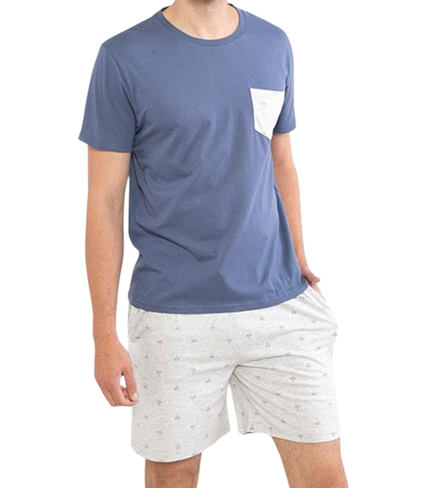 Pijama hombre de verano talla M-0