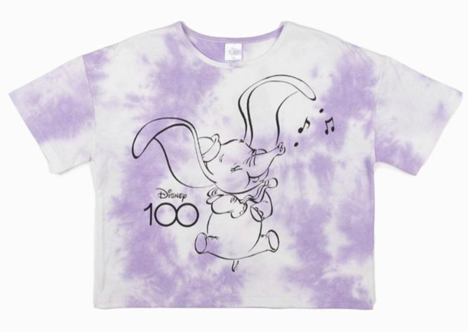 Polera Crop Top Dumbo Talla 14 Disney-0