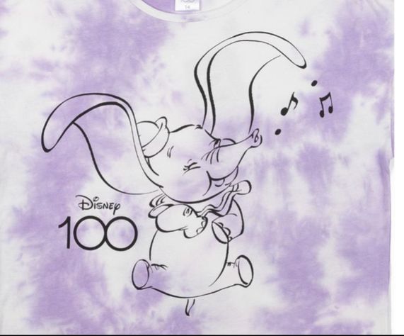 Polera Crop Top Dumbo Talla 14 Disney-2