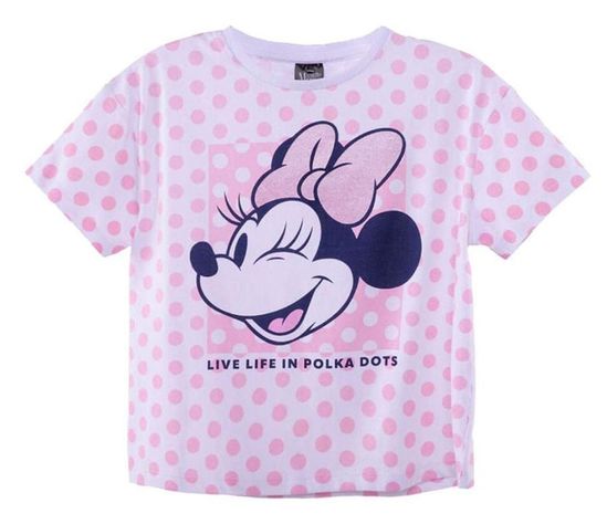 Polera Crop Top Minnie Mouse Talla 8 Disney-0