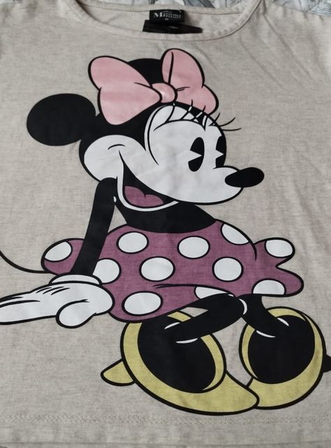 Polera Manga Larga Minnie Mouse Talla 8-2