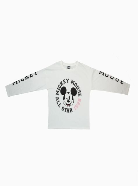 Polera Mickey Mouse Talla 14 Manga Larga Disney-0
