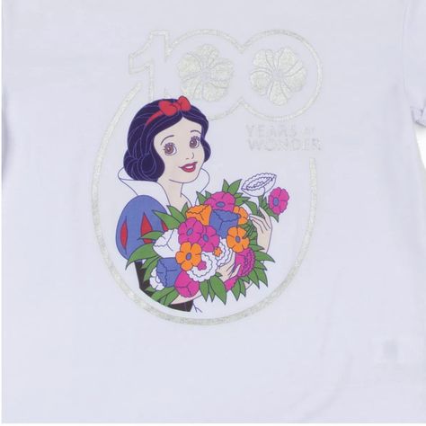 Polera Blanca Nieves Talla 8-2