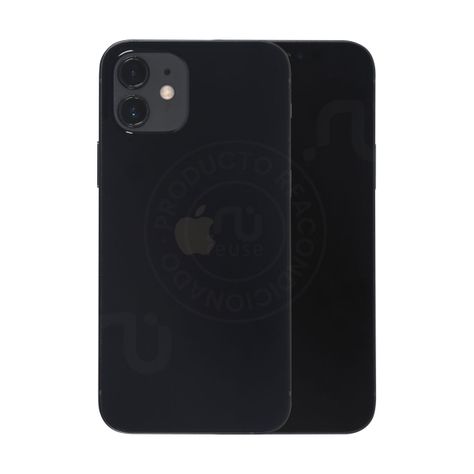 Apple iPhone 12 5G 64 GB Negro Reacondicionado-1