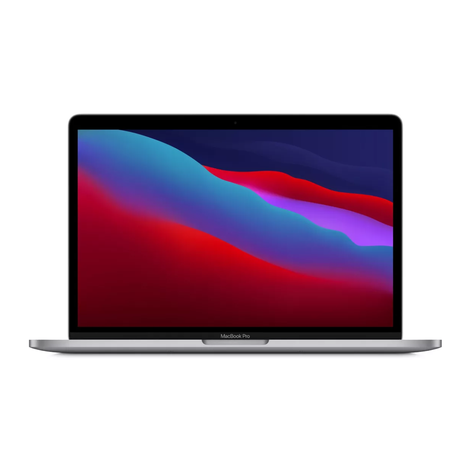 Apple Macbook Pro 13" M1 8CPU 8GPU 8GB RAM 256GB SSD Gris Espacial (2020) Reacondicionado-0