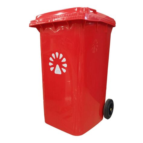 BASURERO 360 LTS ROJO-1