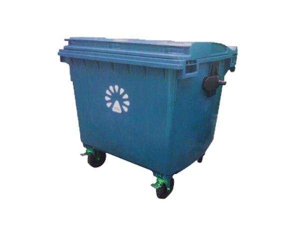 Basurero 1100 lts azul-0