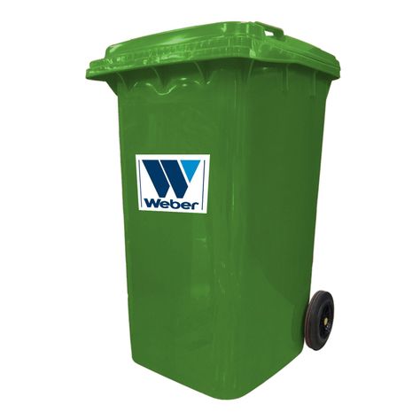Basurero weber 240 lt verde-1