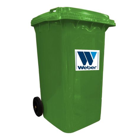 Basurero weber 240 lt verde-0