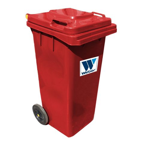 Basurero weber 120 lt rojo-1