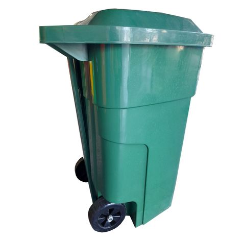 Basurero  50lt verde c/pedal lorenzini-1