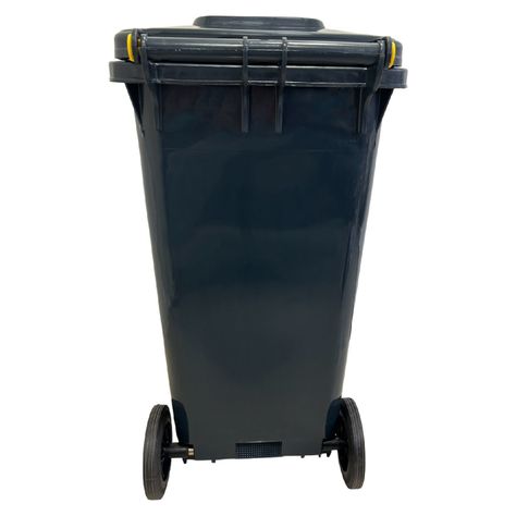 Contenedor Basurero 120 Lts Gris con Tapa/rueda-4