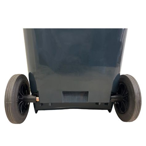 Contenedor Basurero 120 Lts Gris con Tapa/rueda-7