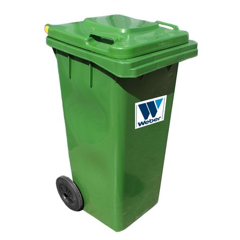 Basurero weber 120 lt verde-0