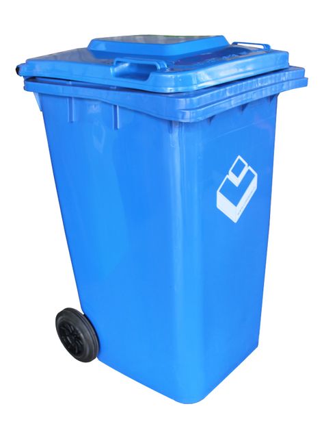 Basurero 240 lts azul-0