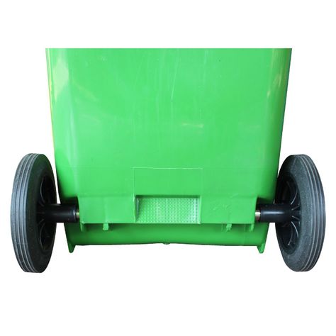 Contenedor Basurero 120 Lts Verde con Tapa/rueda-6