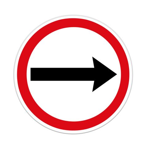 Señaletica direccion obligatorio-0