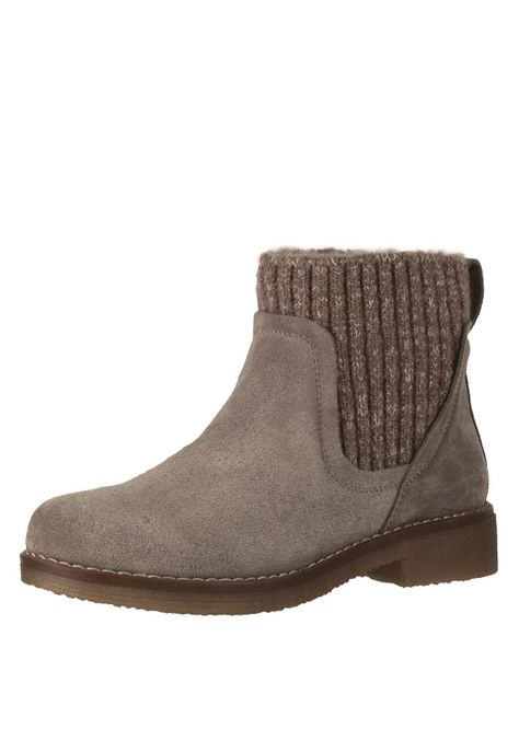 Botin Cuero Aplicación Lana 4fb11222-4