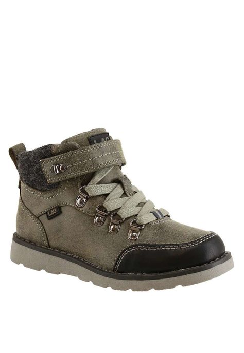 Botin Casual Niño Taupe 2Fb7119-1