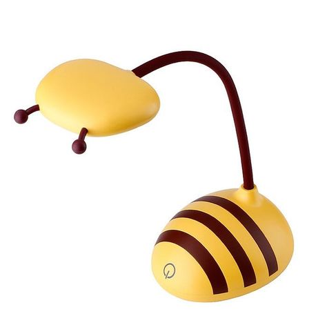 LAMPARA DE SOBREMESA ABEJA AMARILLA LED USB 1X3W-0