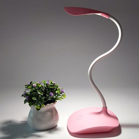 LAMPARA SOBREMESA LED ROSA USD 1X3W-1