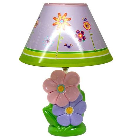 LAMPARA VELADOR 2 FLORES E27 1X40W-0