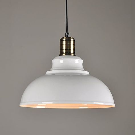 LAMPARA COLGANTE BLANCA E27 1X60W-1