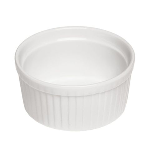 SET DE 12 POCILLOS PARA SOUFLE BLANCOS 9 CM STAR-2