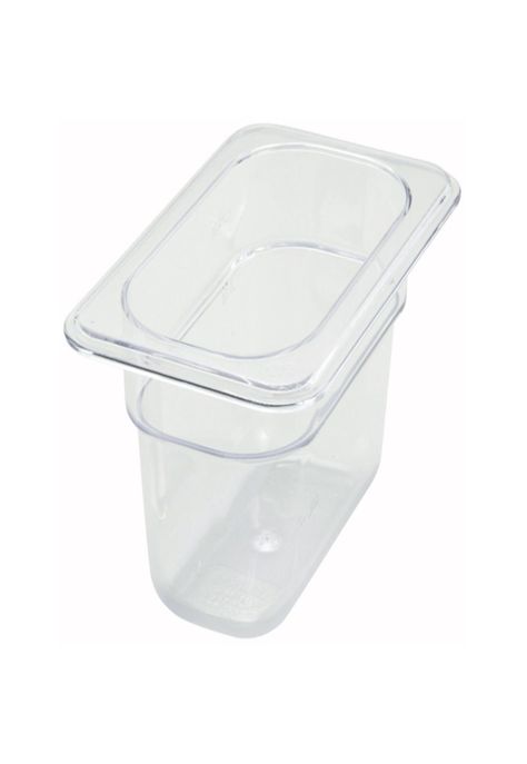 DEPOSITO  GASTRONÓMICO  POLICARBONATO 1/9 10 CM WINCO-0