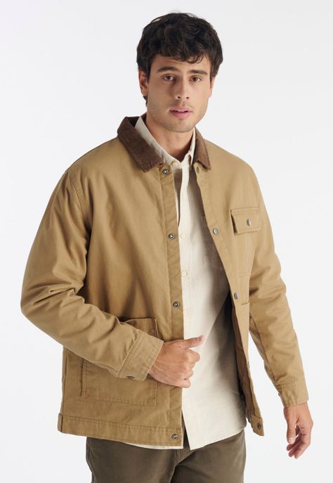 Chaqueta Trancura Casual Khaki-0