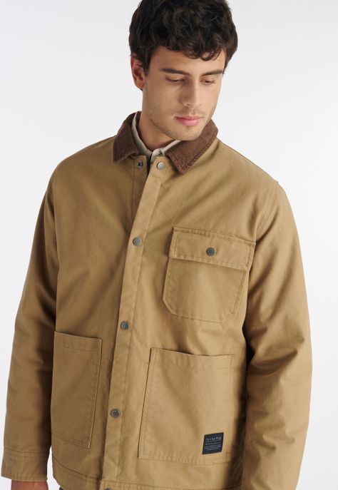 Chaqueta Trancura Casual Khaki-4