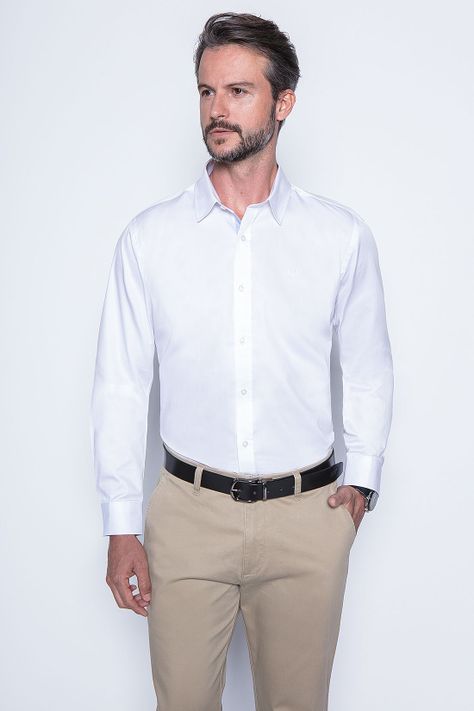 Camisa Newbury White-0