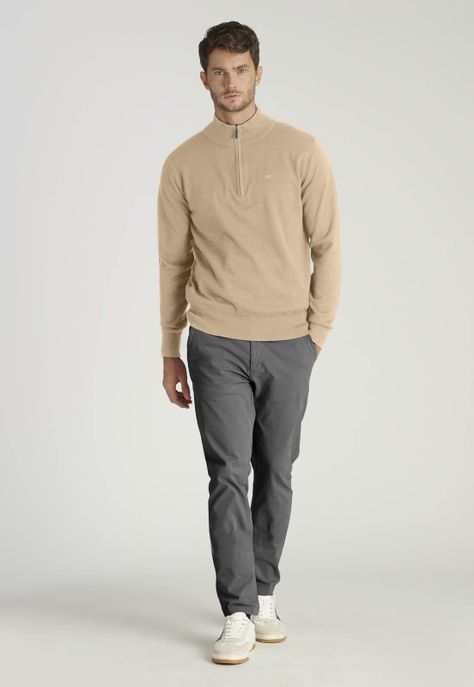 Sweater Ledesma Heritage Camel Melange-1