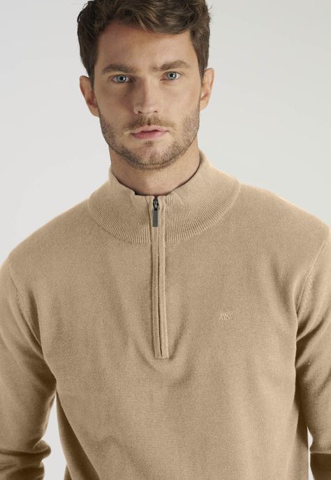 Sweater Ledesma Heritage Camel Melange-2