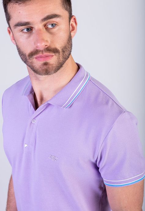 POLERA OXFORD LAVENDER-3