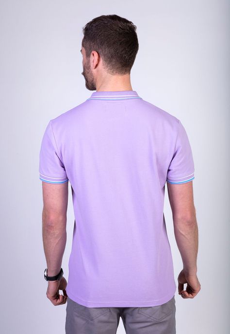 POLERA OXFORD LAVENDER-1