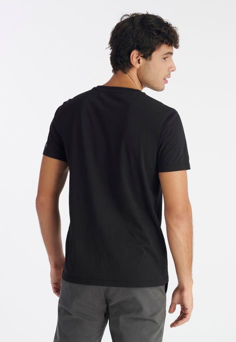 Polera Tres Cruces Casual Black-3