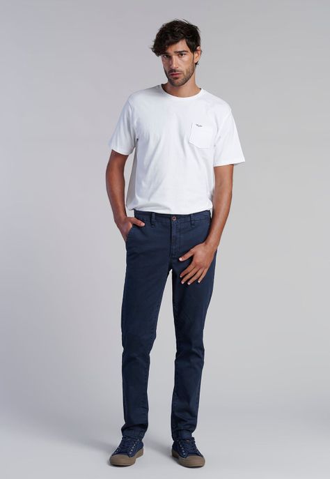Pantalón Lowell F Navy-1