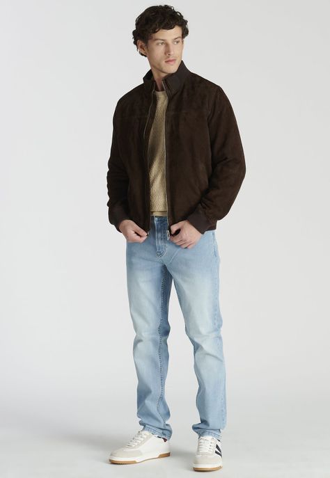 Chaqueta Leather Tier Heritage Brown-1