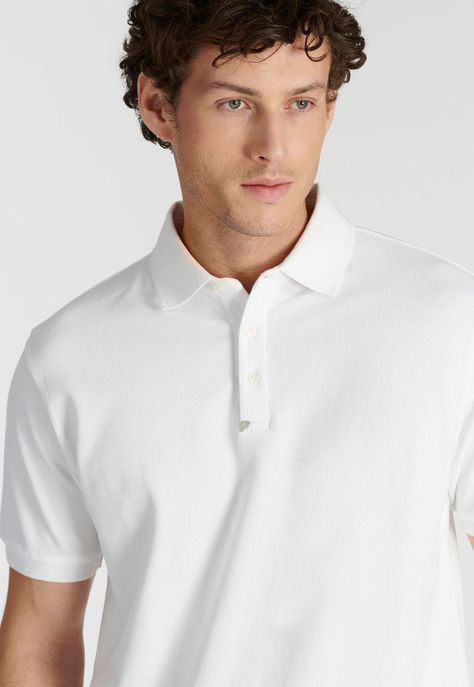 Polera Polo Roma Heritage White-2
