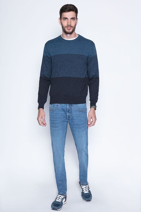 Sweater Chicago F Dk.Blue-3