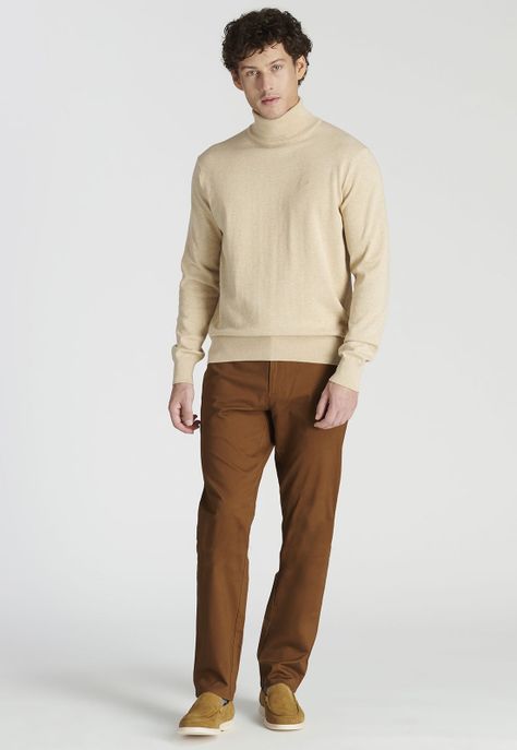 Sweater Arganza Heritage Camel Melange-1
